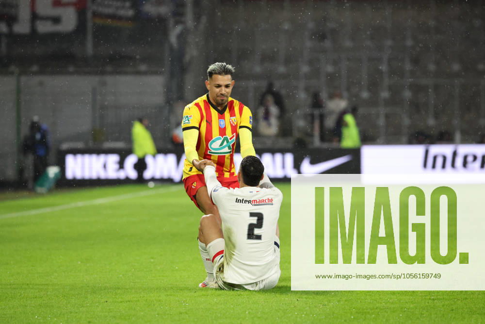 Facundo MEDINA (RC Lens) lors du match RC Lens - Paris Saint-Germain, Coupe de France 32e de finale, stade Bollaert-Delelis, le 22 dÃ cembre 2024