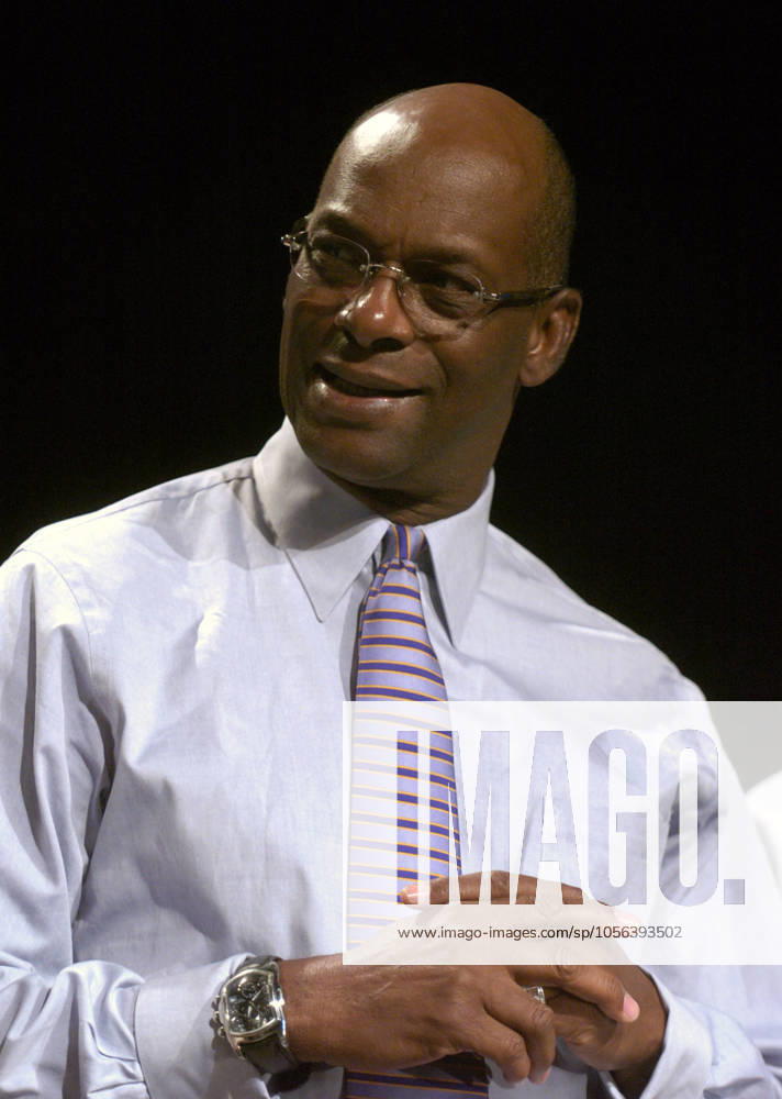 Track and Field: Wilma Rudolph Postage Stamp Unveiling Bob Beamon, 1968 Olympic long jump champion, during a ceremony to unveil Wilma Rudolph postage stamp, Wednesday, July 14, 2004, in Sacramento, Calif. Sacramento California United States