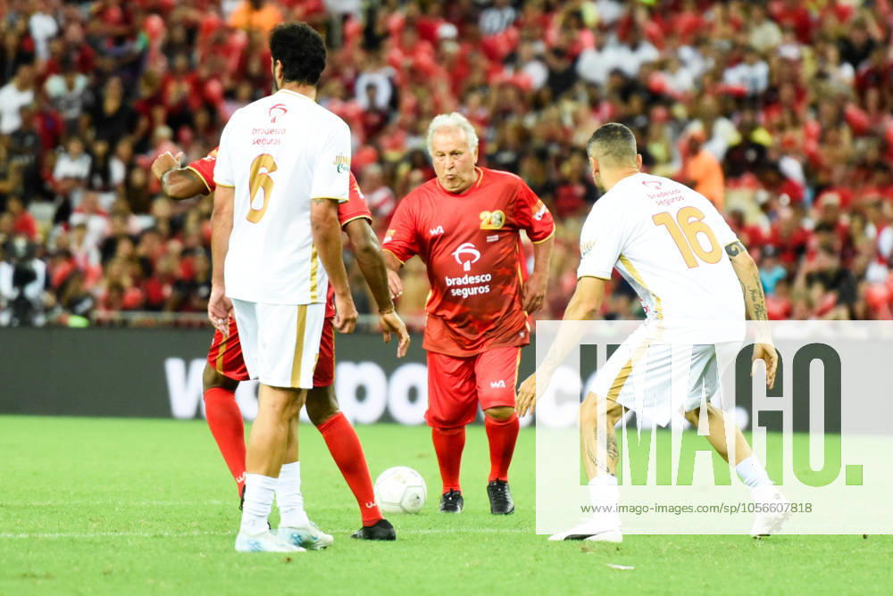 KW52 Jogo das Estrelas 2024 RIO DE JANEIRO, RJ - 28.12.2024: JOGO DAS ESTRELAS 2024 - The 2024 All-Star Game, a traditional charity football event led by Zico, takes place at 6:30 pm (Brasília time) this Saturday (28). The 20th edition will be played at Maracanã, in Rio de Janeiro (RJ), and will donate part of the proceeds to the United Nations Children& 39;s Fund (UNICEF). (Photo: Carlos Santtos Fotoarena) x2669929x CarlosxSanttos