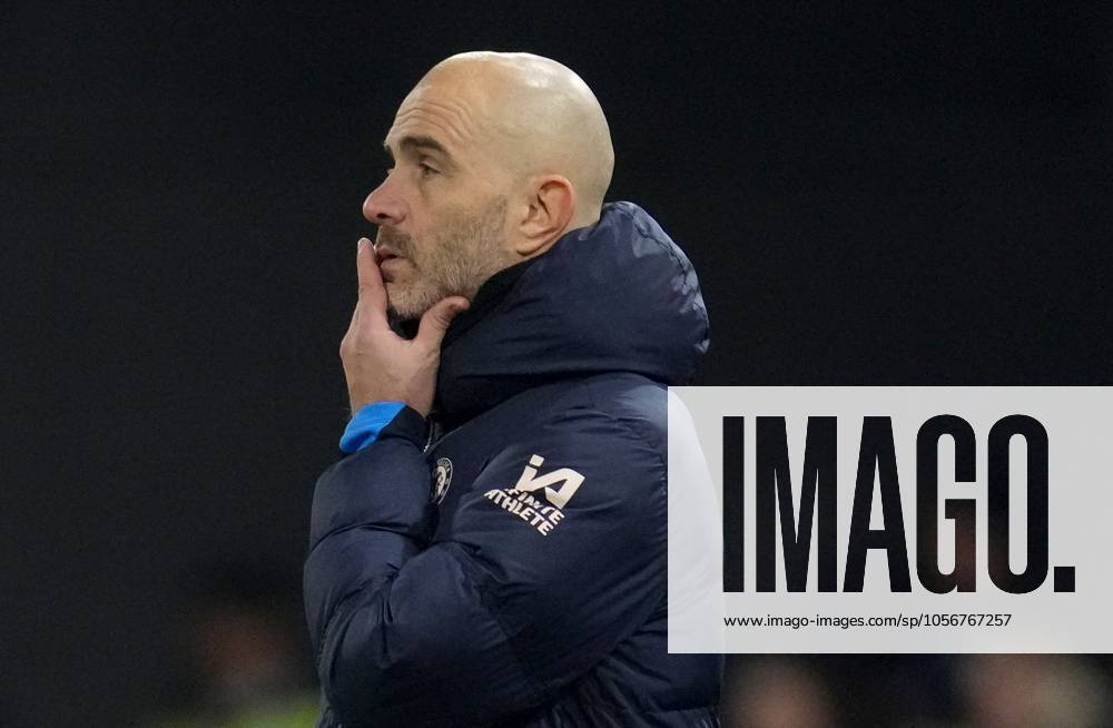 Chelsea Manager Enzo Maresca looks dejected Ipswich Town v Chelsea, Premier League, Football, Portman Road, Ipswich, UK - 30 Dec 2024