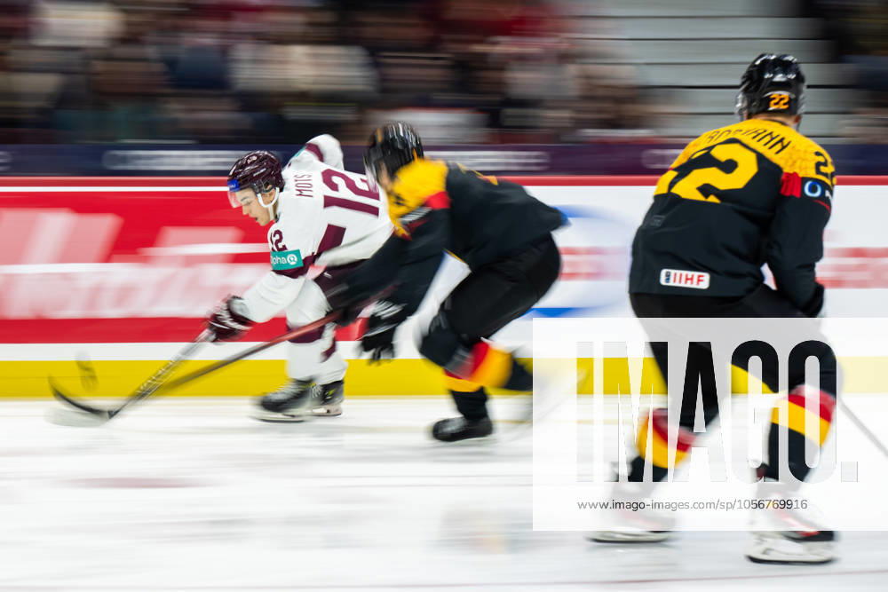 Toms Mots of Latvia during the 2025 IIHF World Junior Championship game between Germany and Latvia on December 30, 2024 in Ottawa Photo Mathias Bergeld BILDBYRAN kod MB MB1036 ishockey ice hockey jvm junior vm u20 2025 iihf world junior championship world juniors deutschland germany lettland latvia 5 bbeng