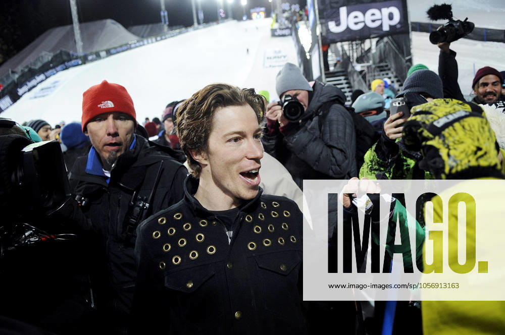 X GAMES Shaun White celebrates winning the men s Snowboard SuperPipe final at the ESPN X Games at Buttermilk Mountain in Aspen, Colorado, Sunday, January 27, 2013. (Michael Ciaglo Colorado Springs Gazette MCT) COLORADO SPRINGS CO USA