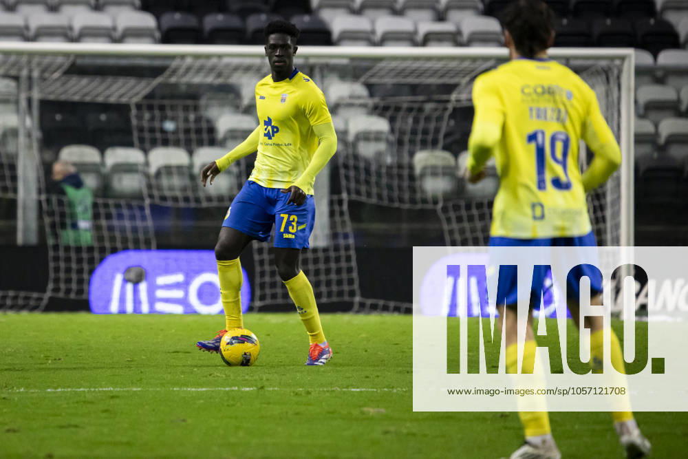 Boavista FC v FC Arouca - Liga Portugal Betclic Chico Lamba of Arouca FC plays in the Portuguese Primeira Liga soccer match between Boavista FC and Arouca FC at Estadio do Bessa in Porto, Portugal, on January 4, 2025. porto Portugal