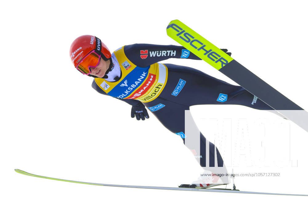 KW01 Ski jumping, Skispringen, Ski, nordisch - FIS WC Villach VILLACH,AUSTRIA,05.JAN.25 - NORDIC SKIING, SKI JUMPING - FIS World Cup, normal hill, ladies. Image shows Katharina Schmid (GER). GEPAxpictures xMathiasxMandl
