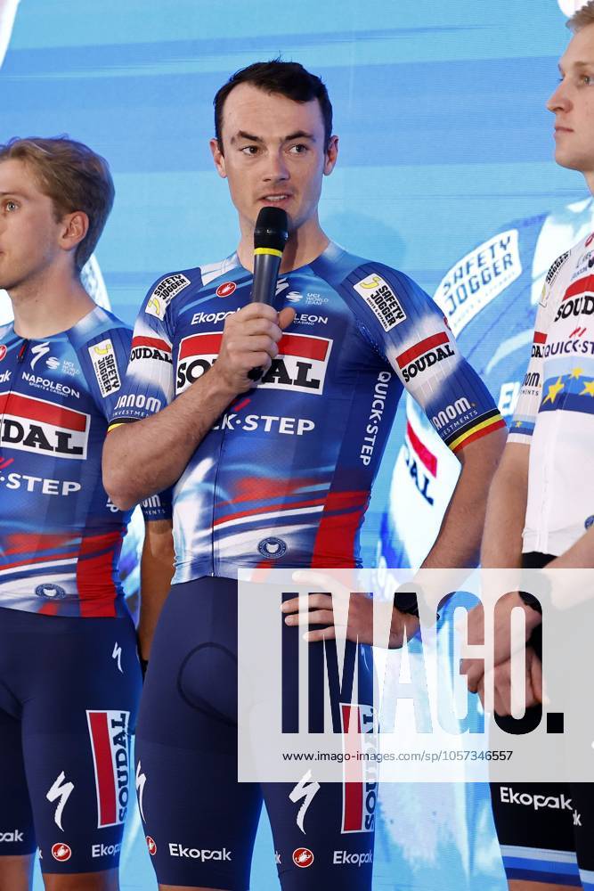 2025 Soudal Quick-Step Team Presentation CALP, SPAIN - JANUARY 09 : Lampaert Yves (BEL) of Soudal - Quick Step pictured during the 2025 team presentation of the Soudal Quick-Step pro cycling team on January 9, 2025 in Calp, SPAIN, 09 01 2025 Calp SPAIN