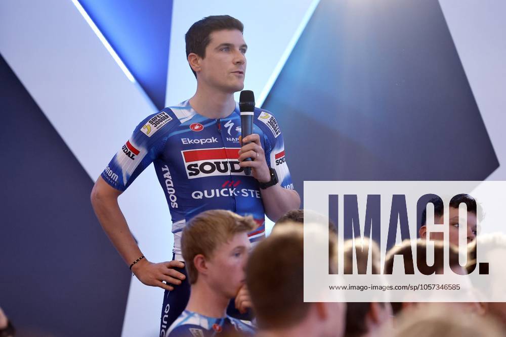 2025 Soudal Quick-Step Team Presentation CALP, SPAIN - JANUARY 09 : Vervaeke Louis (BEL) of Soudal - Quick Step pictured during the 2025 team presentation of the Soudal Quick-Step pro cycling team on January 9, 2025 in Calp, SPAIN, 09 01 2025 Calp SPAIN