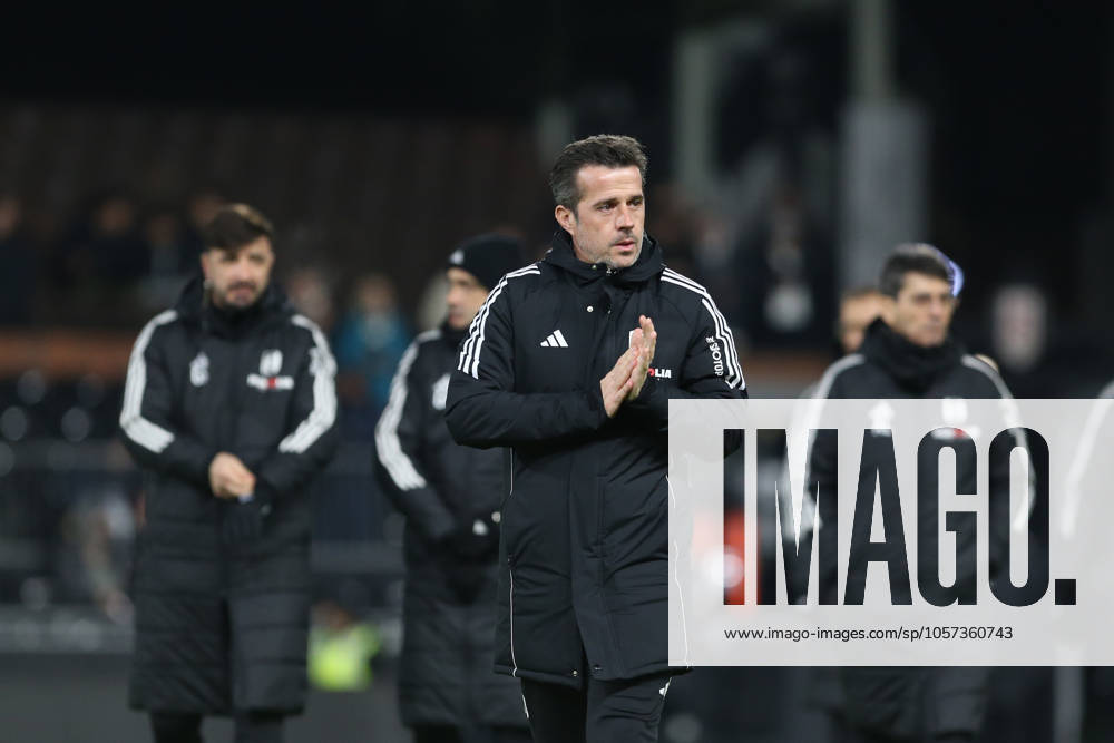 London, Janury 9th 2024: Manager Marco Silva of Fulham during the FA Cup 4th round match between Fulham and Watford at Craven Cottage on January 9, 2025 in London, England. (Pedro Soares SPP)