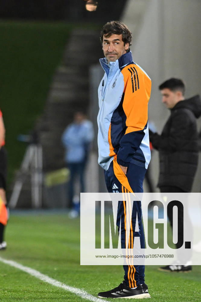 COACH: RAUL GONZALEZ BLANCO, during the Primera Federacion Espao±ola match between Real Madrid-Castilla vs CD Alcoyano at Alfredo Di Stefano stadium in Madrid, Spain, on January 11. Valdebebas Spain - ZUMAc312 20250111_zsp_c312_011
