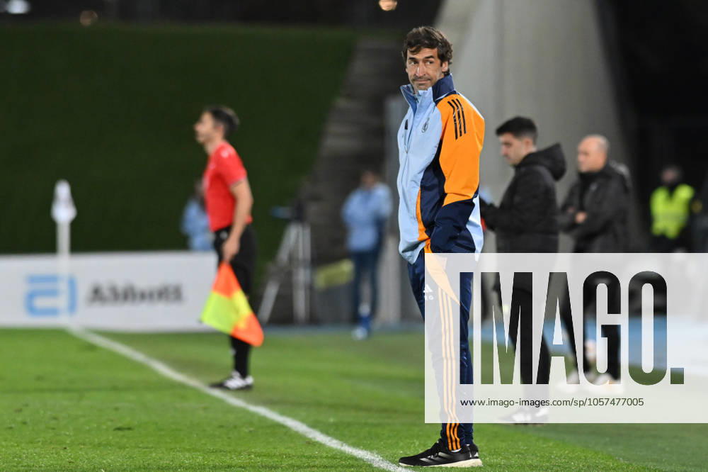 COACH: RAUL GONZALEZ BLANCO, during the Primera Federacion Espao±ola match between Real Madrid-Castilla vs CD Alcoyano at Alfredo Di Stefano stadium in Madrid, Spain, on January 11. Valdebebas Spain - ZUMAc312 20250111_zsp_c312_015