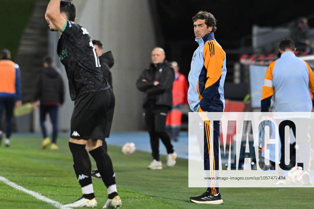 COACH: RAUL GONZALEZ BLANCO, during the Primera Federacion Espao±ola match between Real Madrid-Castilla vs CD Alcoyano at Alfredo Di Stefano stadium in Madrid, Spain, on January 11. Valdebebas Spain - ZUMAc312 20250111_zsp_c312_046