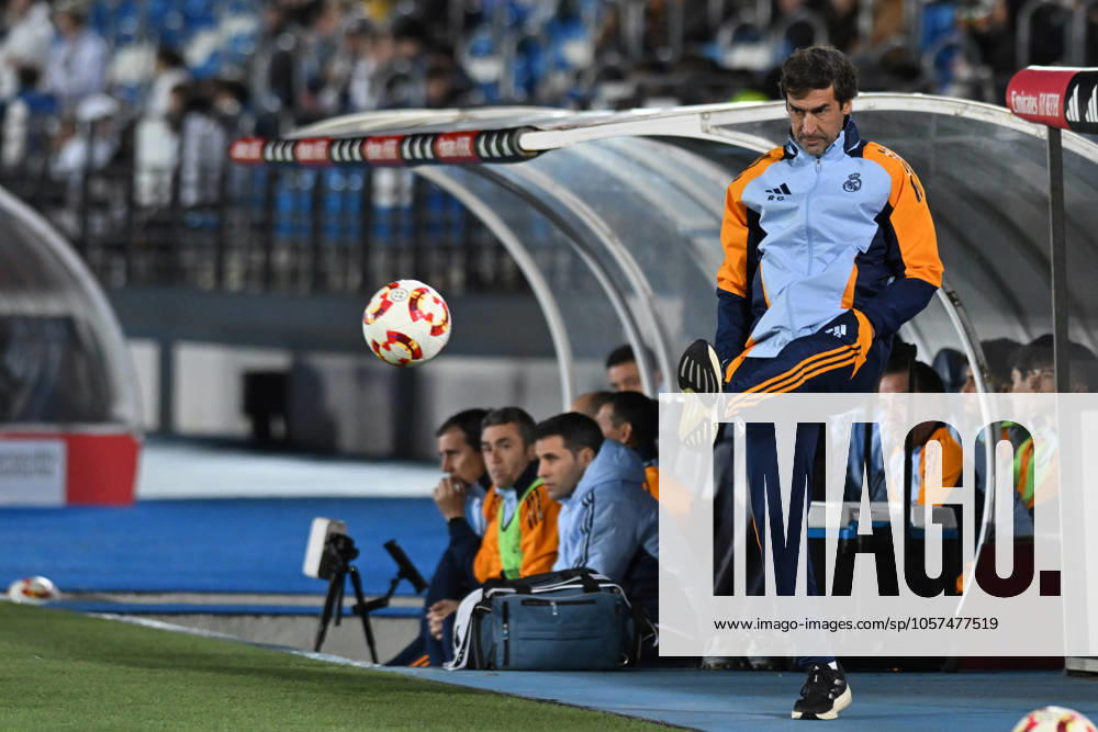 COACH: RAUL GONZALEZ BLANCO, during the Primera Federacion Espao±ola match between Real Madrid-Castilla vs CD Alcoyano at Alfredo Di Stefano stadium in Madrid, Spain, on January 11. Valdebebas Spain - ZUMAc312 20250111_zsp_c312_054