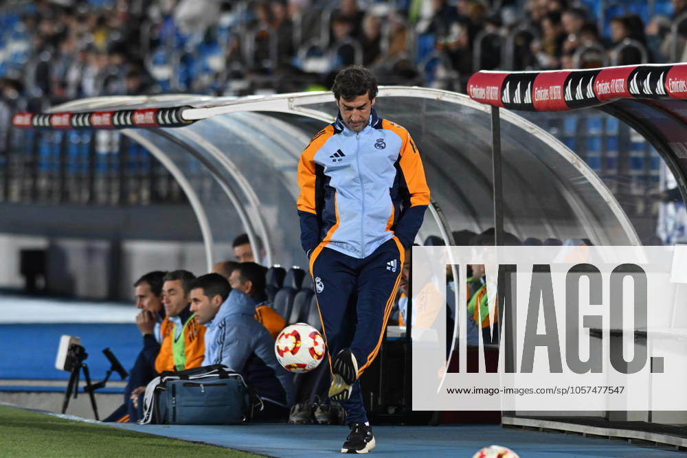 COACH: RAUL GONZALEZ BLANCO, during the Primera Federacion Espao±ola match between Real Madrid-Castilla vs CD Alcoyano at Alfredo Di Stefano stadium in Madrid, Spain, on January 11. Valdebebas Spain - ZUMAc312 20250111_zsp_c312_049