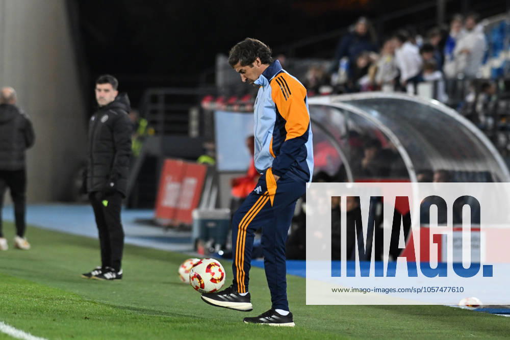 COACH: RAUL GONZALEZ BLANCO during the Primera Federacion EspaoÂ±ola match between Real Madrid-Castilla vs CD Alcoyano at Alfredo Di Stefano stadium in Madrid, Spain, on January 11. Valdebebas Spain - ZUMAc312 20250111_zsp_c312_074
