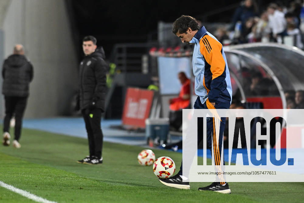 COACH: RAUL GONZALEZ BLANCO during the Primera Federacion EspaoÂ±ola match between Real Madrid-Castilla vs CD Alcoyano at Alfredo Di Stefano stadium in Madrid, Spain, on January 11. Valdebebas Spain - ZUMAc312 20250111_zsp_c312_075