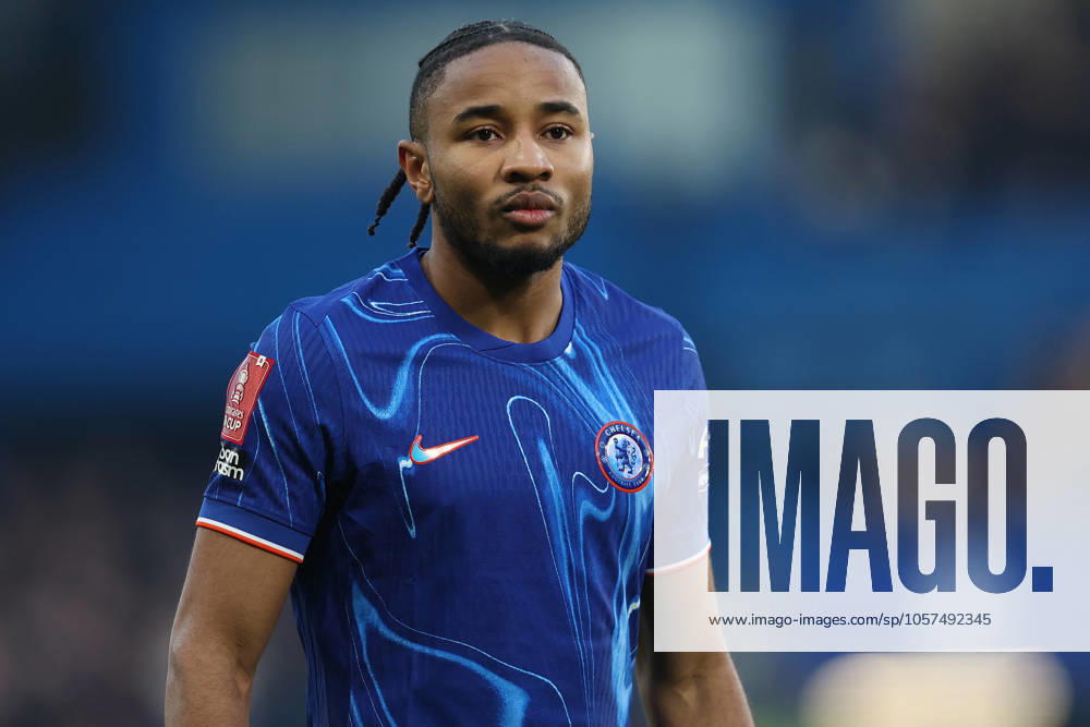 London, England, 11th January 2025. Christopher Nkunku of Chelsea during the FA Cup match at Stamford Bridge, London. Picture credit should read: Paul Terry Sportimage . SPI_059_PT_Chelsea_Morecambe SPI-3587-0058