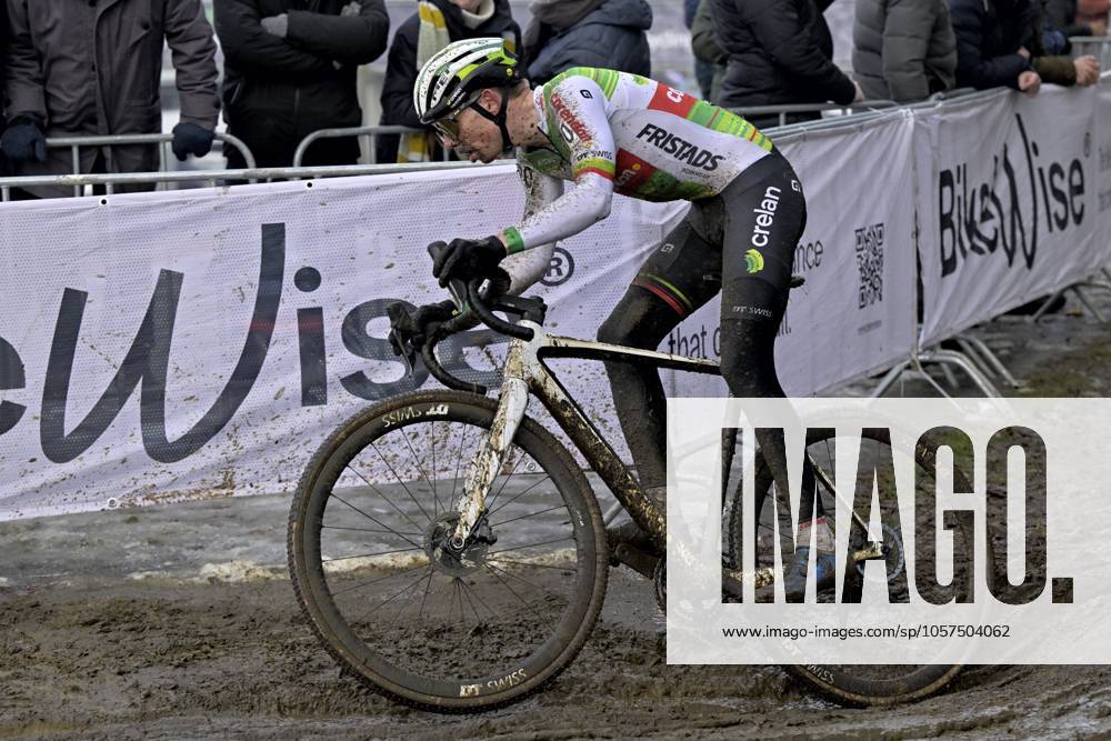 Belgian championship Cyclocross Zolder - day 2 ZOLDER, BELGIUM - JANUARY 12 : Dockx Aaron during the men U23 Race of the 2025 Belgian Championships cyclocross in Zolder, Belgium, 12 01 2025 Zolder Belgium