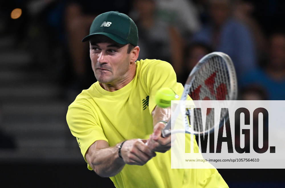 TENNIS AUSTRALIAN OPEN, Christopher O Connell of Australia during his round 1 match against Tommy Paul of USA during the 2025 Australian Open at Melbourne Park in Melbourne, Monday, January 13, 2025. ( NO ARCHIVING, , NO USE IN BOOKS WITHOUT CONSENT MELBOURNE VICTORIA AUSTRALIA