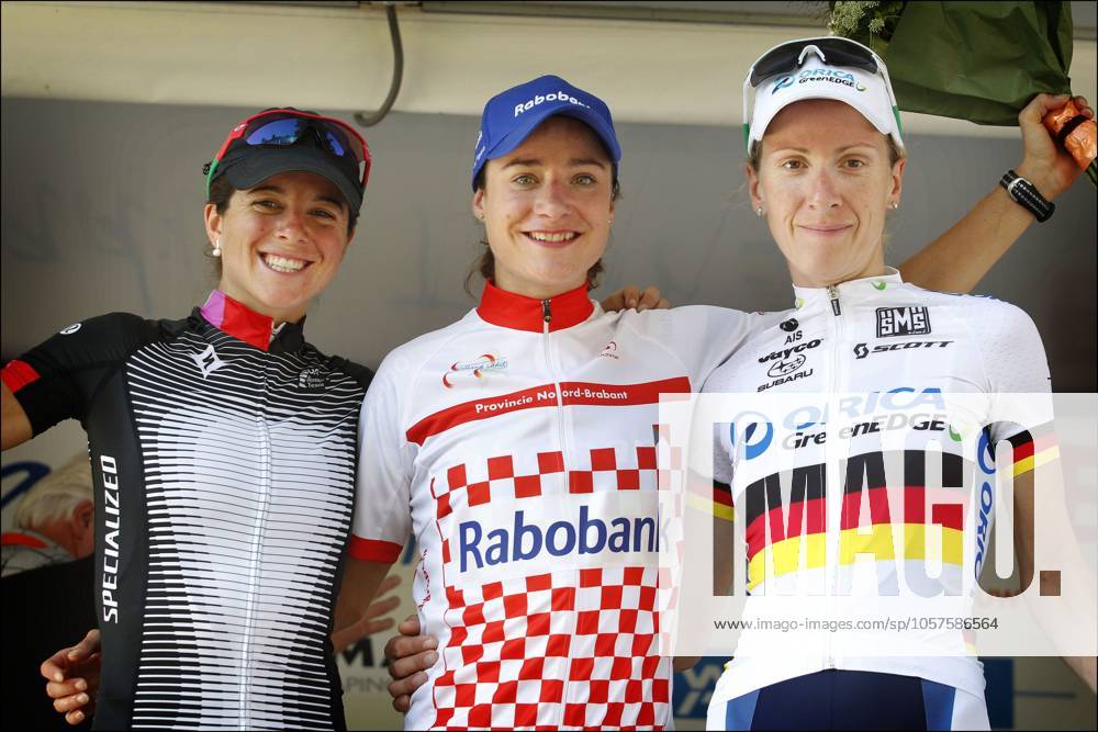 Brainwash Ladies Tour stage- 6 Berg en Terblijt - Netherlands - wielrennen - cycling - radsport - cyclisme - Evelyn Stevens - Marianne Vos (Rabobank) - Judith Arndt pictured during the Brainwash Ladies Tour stage- 6 - women s race - Photo News Berg en Terblijt Netherlands