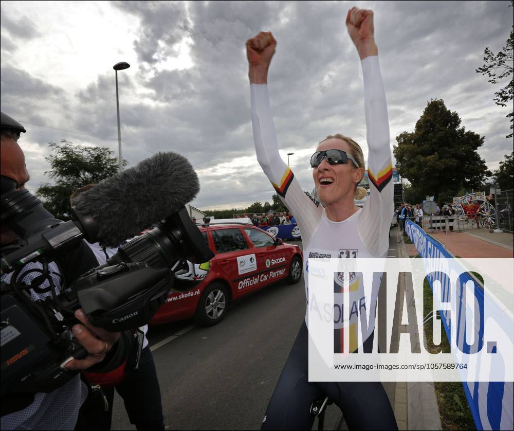 Worldchampionships TT women 2012 Valkenburg - Vilt - Netherlands - wielrennen - cycling - radsport - cyclisme - Judith Arndt pictured during the Worldchampionships time trial TT for women - Photo News Valkenburg Nederland