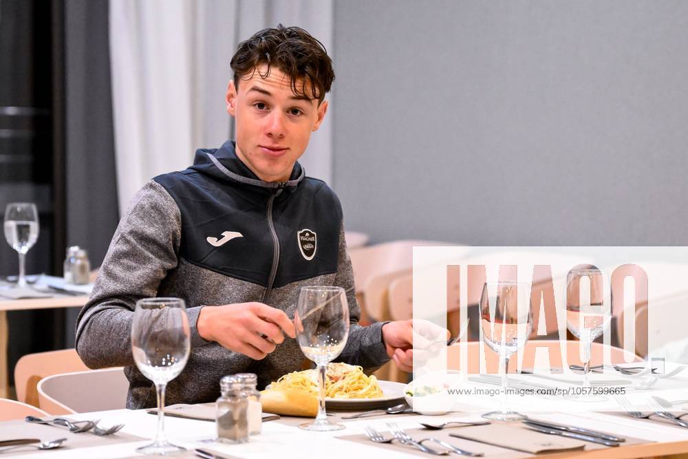 Cycling Team Wagner-Bazin WB Winter Training Camp 2025 CALPE, SPAIN - JANUARY 13 : Van Heutegem Leander of Cycling Team Wagner-Bazin WB during the Cycling Team Wagner-Bazin WB UCI Pro Team winter stage camp as part of the preparation for the new 2025 season on January 13, 2025 in Calpe, Spain, 13 01 2025 Calpe Spain