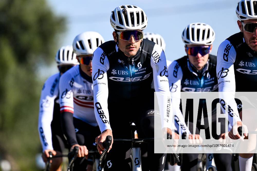 Cycling Winter Training Camps 2025 CALPE, SPAIN - JANUARY 13 : The team of Q36.5 Cycling during a training session as part of the preparation for the new 2025 season on January 13, 2025 in Calpe, Spain, 13 01 2025 Calpe Spain