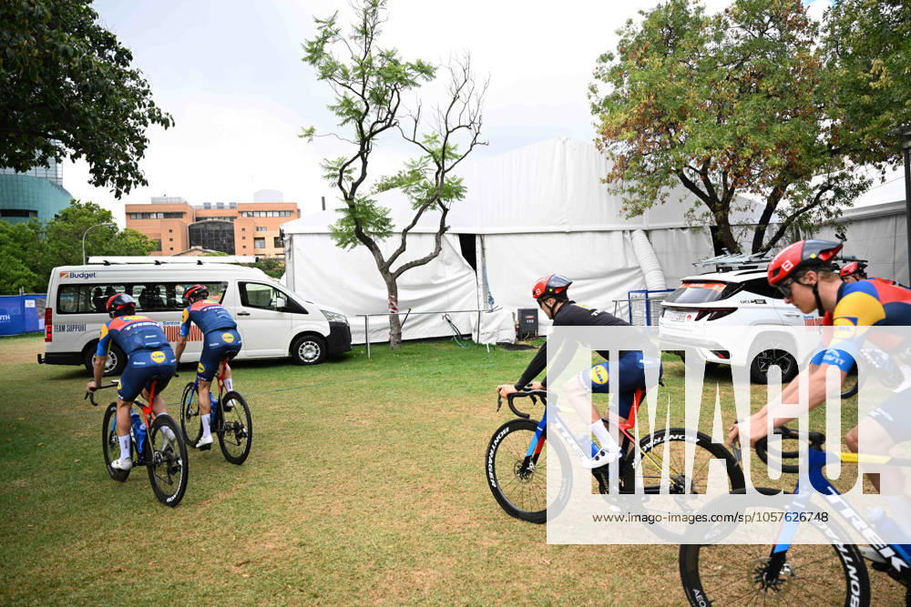 Allenamento 3 Tour Down Under 2025; 2025, Lidl - Trek; Adelaide;