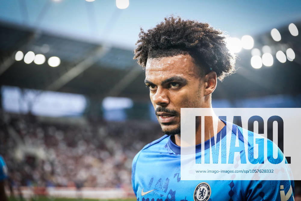 Renato Veiga, Chelsea FC, Borussia Dortmund, international soccer, young talent, forward play, precise ball control, dynamic movement, offensive drive, technique and speed, strategic understanding of the game, attacking play, transfer market, Bundesliga, Premier League, focus on development, contract negotiations, young soccer star, symbolic photo for modern player development, international interest, ball control, decision-making, future key player