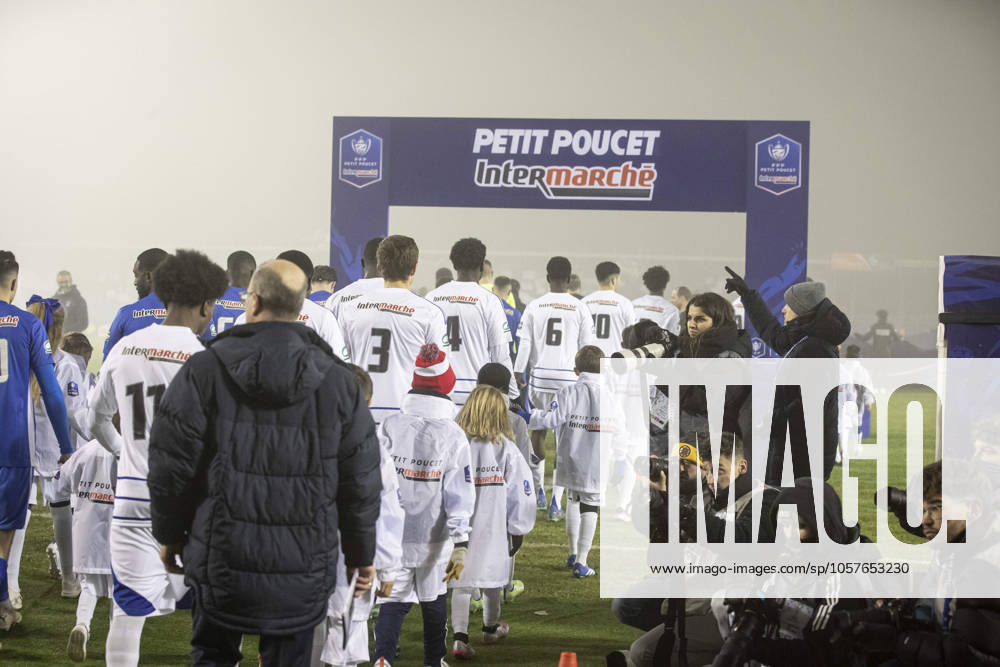 FOOTBALL : Coupe de France Racing Strasbourg vs ES Thaon . Stade de la Colombiere Epinal - 15 01 2025 RACING STRASBOURG TEAM