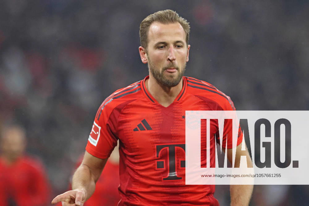9 Harry Kane FCB cheers, cheers, cheers the goal for 3 0 Soccer 1 BL FC Bayern München TSG 1899 Hoffenheim 15 01 2025 Allianz Arena PHOTO Mladen Lackovic LakoPress