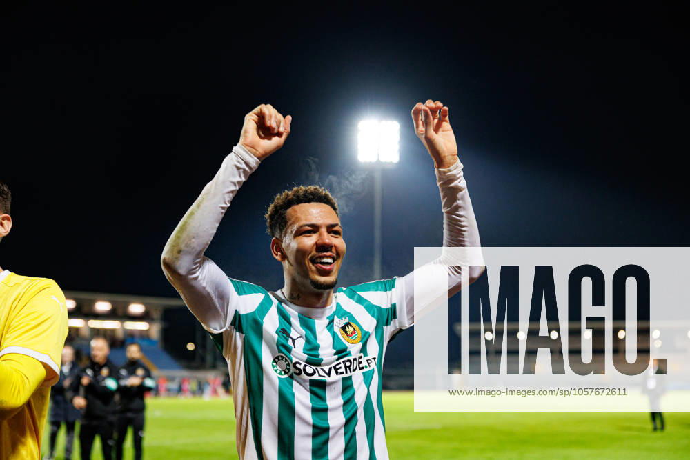 Clayton seen in action during Taca De Portugal game between teams of Casa Pia AC and Rio Ave FC at Estadio Municipal Rio Maior (Maciej Rogowski) Rio Maior Estadio Municipal Rio Maior Portugal