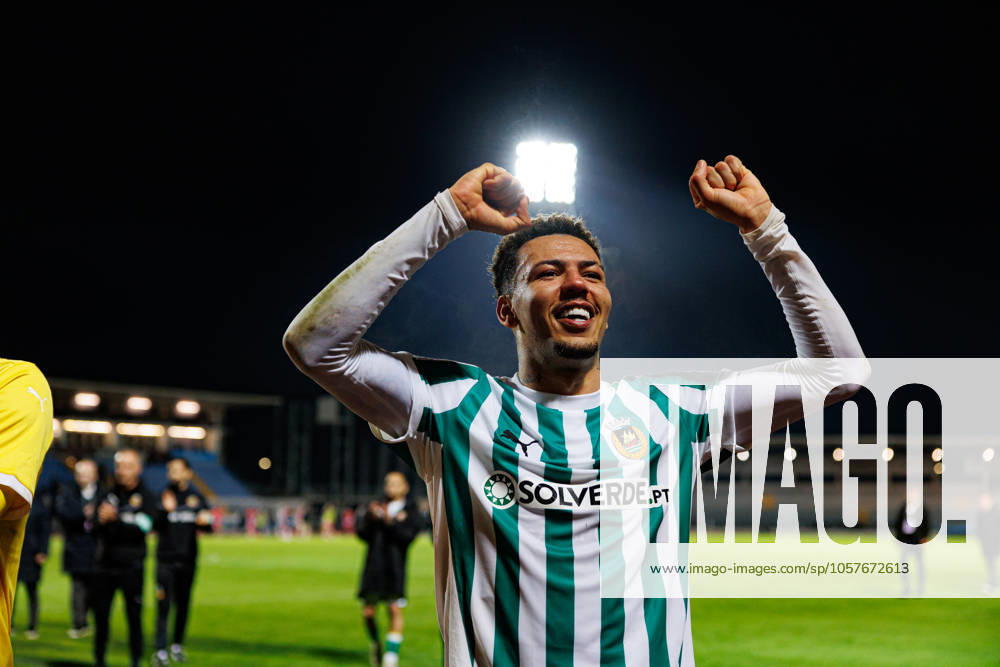 Clayton seen in action during Taca De Portugal game between teams of Casa Pia AC and Rio Ave FC at Estadio Municipal Rio Maior (Maciej Rogowski) Rio Maior Estadio Municipal Rio Maior Portugal