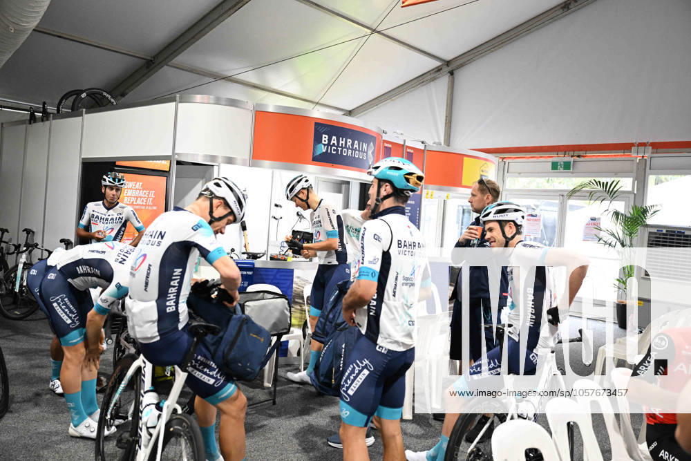 Allenamento 4 Tour Down Under 2025; 2025, Bahrain - Victorious; Adelaide;