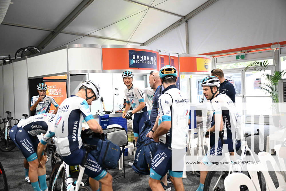 Allenamento 4 Tour Down Under 2025; 2025, Bahrain - Victorious; Adelaide;