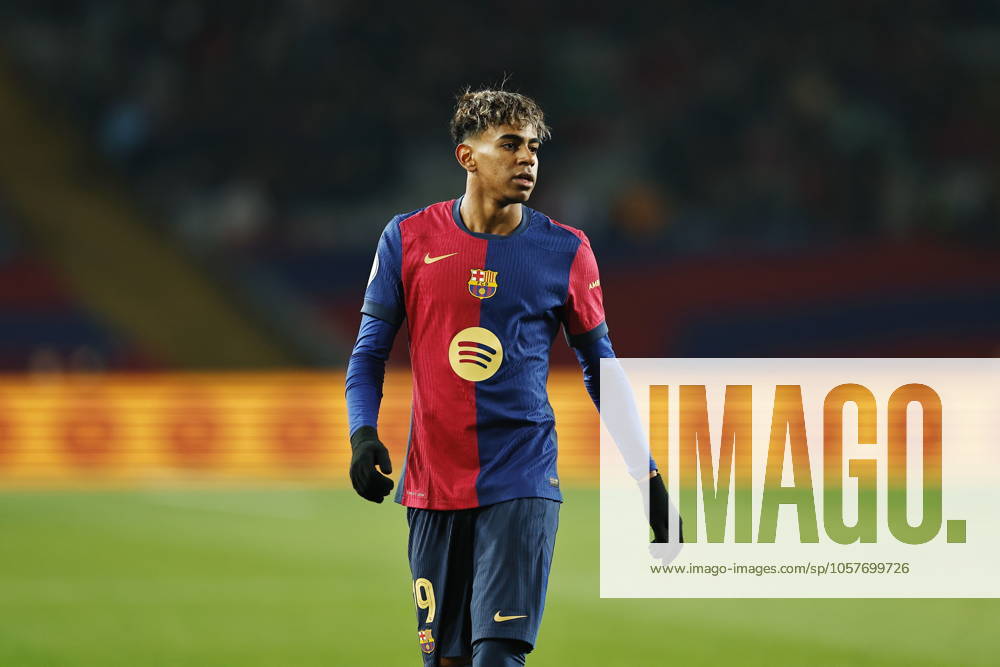 Lamine Yamal (Barcelona), JANUARY 15, 2025 - Football Soccer : Spanish Copa del Rey Mapfre round 0f 16 match between FC Barcelona, Barca 5-1 Real Betis Balompie at the Estadi Olimpic Lluis Companys in Barcelona, Spain. Noxthirdxpartyxsales (278682156)