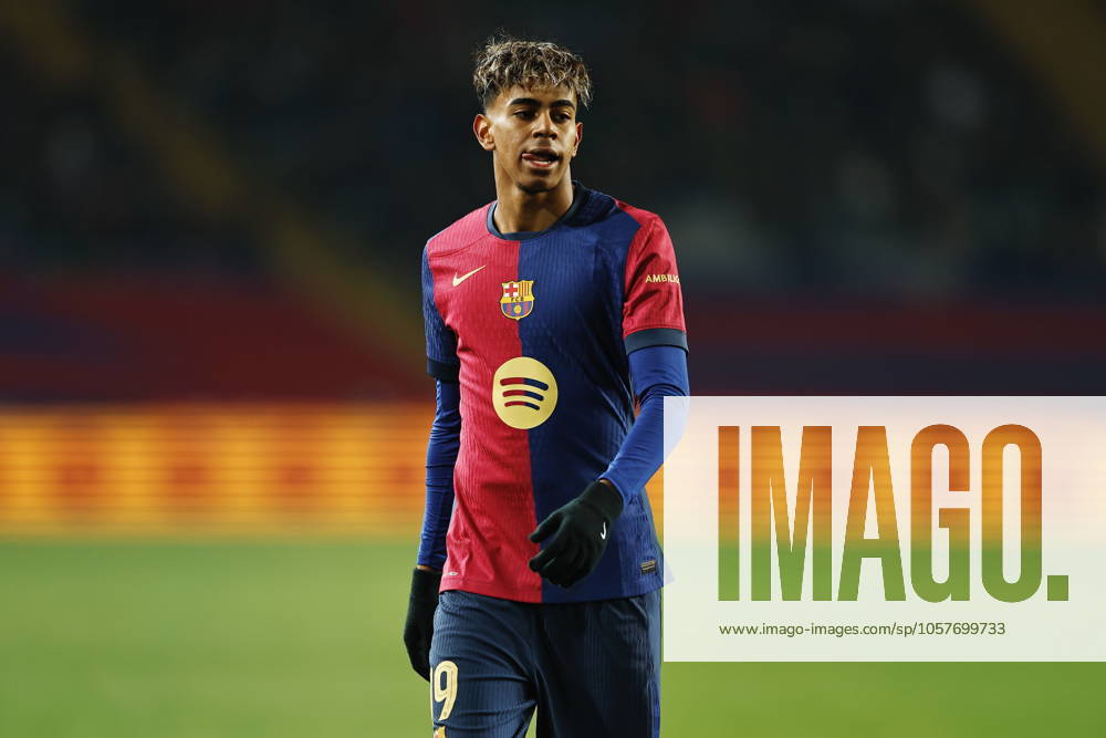 Lamine Yamal (Barcelona), JANUARY 15, 2025 - Football Soccer : Spanish Copa del Rey Mapfre round 0f 16 match between FC Barcelona, Barca 5-1 Real Betis Balompie at the Estadi Olimpic Lluis Companys in Barcelona, Spain. Noxthirdxpartyxsales (278682199)