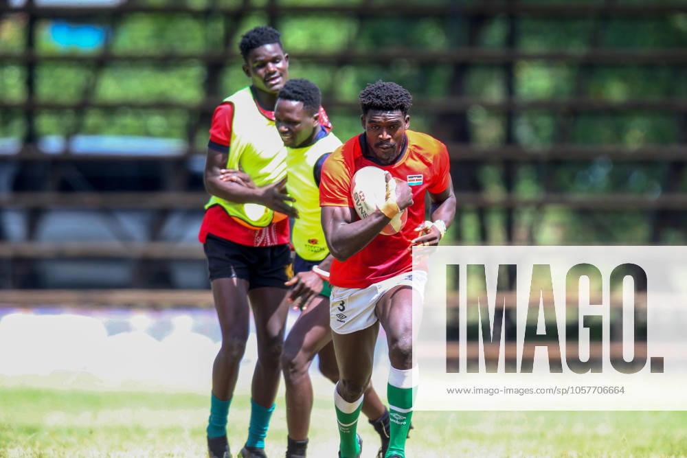 Kenya Rugby 7s Shujaa George Ooro in action during a training session for HSBC World Rugby Sevens Series at RFUEA ground on January 15, 2025 in Nairobi, Kenya. Photo by Chris Omollo