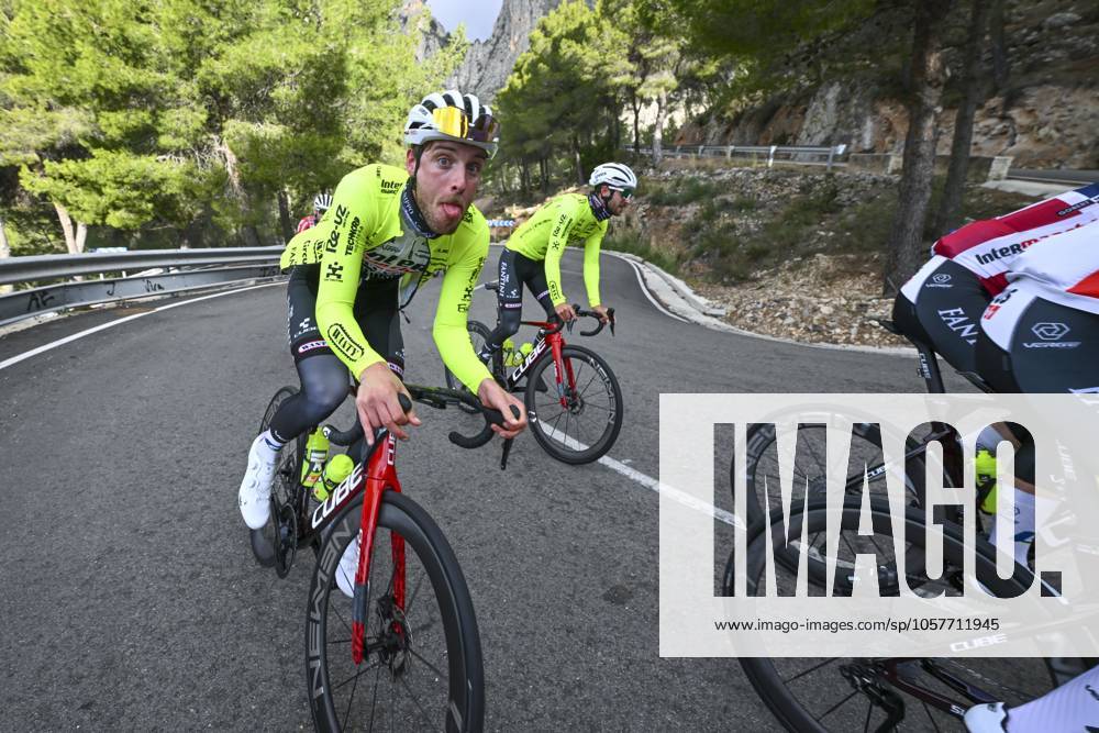 Intermarche Wanty Cycling Team Winter Training Camp {year} L ALFAS DEL PI, SPAIN - JANUARY 16 : Rutsch Jonas (GER) of Intermarche - Wanty pictured during a training session at the Intermarche Wanty UCI World Team winter stage camp as part of the preparation for the new 2025 season on January 16, 2025 in L Alfas del Pi, Spain, 16 01 2025 L Alfas del Pi Spain