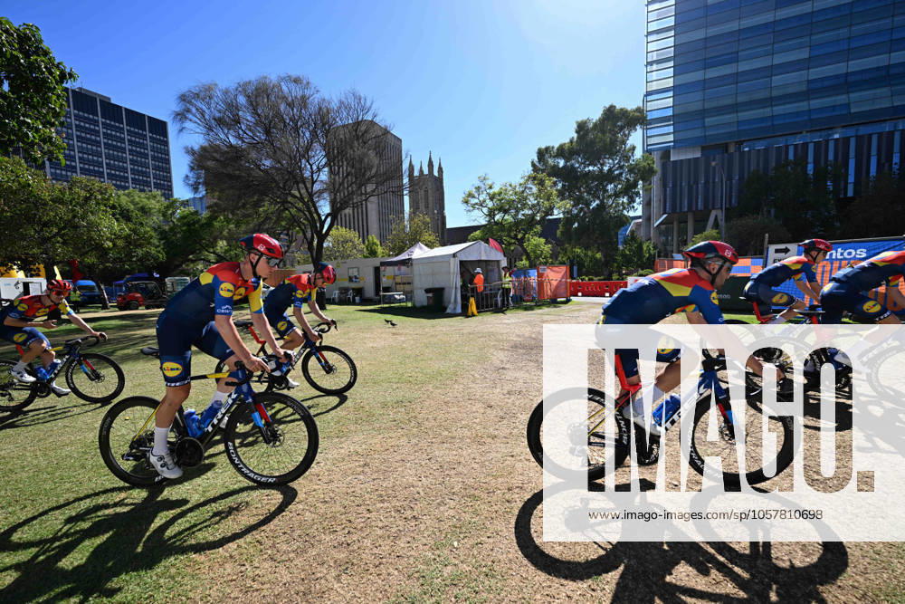 Allenamento 6 Tour Down Under 2025; 2025, Lidl - Trek; Adelaide;