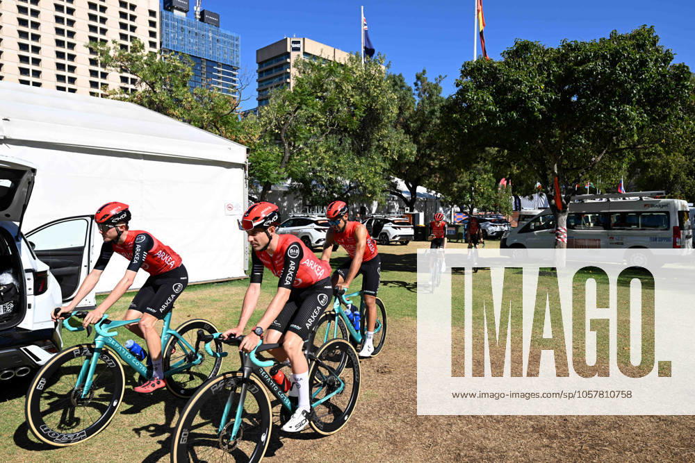 Allenamento 6 Tour Down Under 2025; 2025, Arkea - Beb Hotel; Adelaide;