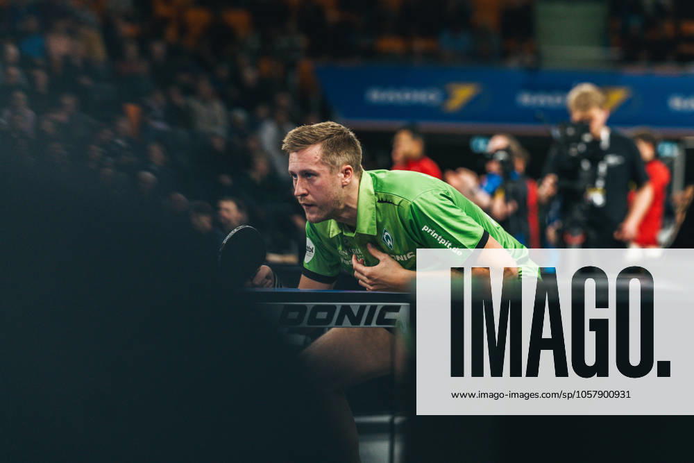 Table tennis, Men, TTBL, Bundesliga, Cup, Cup, Ulm, Final Four Mattias Falck Bremen New Ulm Bavaria Germany P1139687
