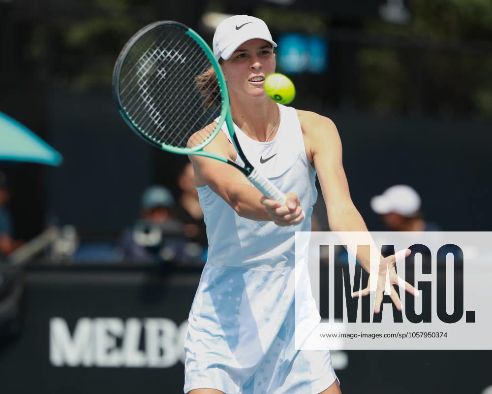 Lilli Tagger (AUT), Maedchen Einzel, Girls Singles Australian Open 2025, Melbourne Park, Melbourne, Victoria, Australia.