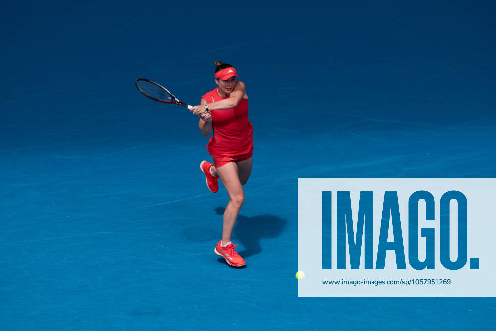 Elina Svitolina of Ukraine hits a backhand Australian Open, Day Nine, Tennis, Melbourne Park, Melbourne, Australia - 20 Jan 2025