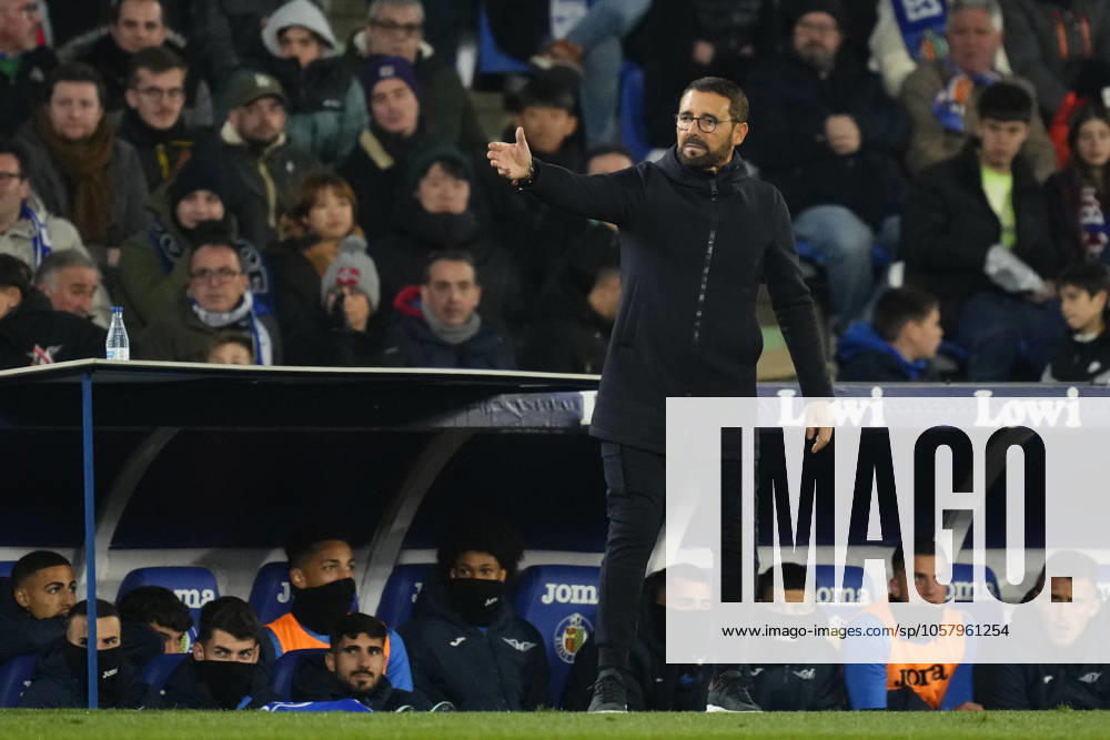 Getafe CF v FC Barcelona, Barca - La Liga EA Sports Jose Bordalas head coach of Getafe during the La Liga EA Sports match between Getafe CF and FC Barcelona at Estadio Coliseum on January 19, 2025 in Getafe, Spain. Getafe Madrid Spain