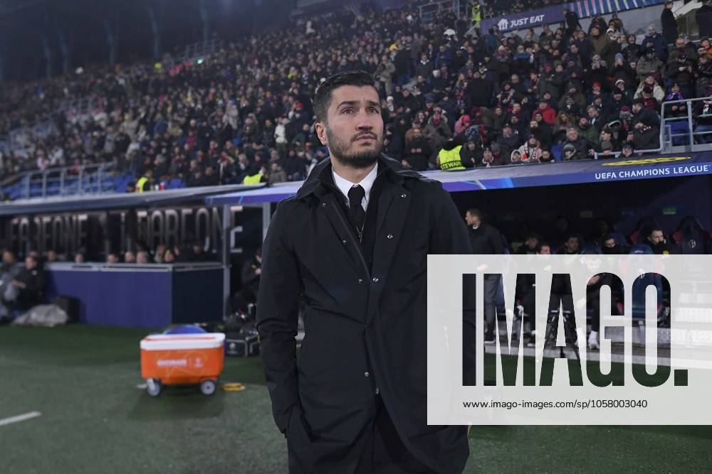 Foto IPP Luciano Adriani Bologna 21 01 2025 Uefa Champions League 2024 2025 Bologna vs Borussia Dortmund Nella foto: Nuri Sahin allenatore Dortmunt Italy Photo Press - World Copyright Bologna italy Italia ITALY