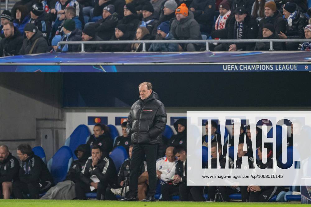 Vladimir Weiss sr. during UEFA Champions league match, SK Slovan Bratislava - VFB Stuttgart , 21. january 2025, Tehelne pole Stadium, Bratislava, Slovakia