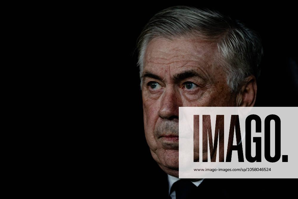 Real Madrid CF vs RB Salzburgo - UEFA Champions League - 22 01 2025 Carlo Ancelotti head coach of Real Madrid CF during the UEFA Champions League match between Real Madrid CF and RB Salzburgo at Estadio Santiago Bernabeu on January 22, 2025 in Madrid, Spain. Madrid Spain