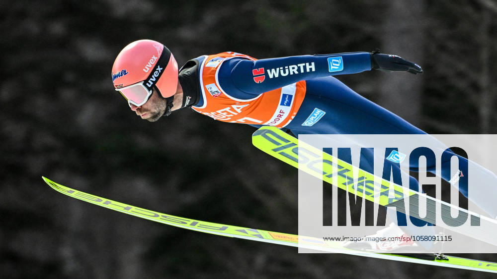 GER, FIS Ski Flying World Cup in Oberstdorf 24 01 2025, Heini Klopfer Skiflugschanze, Oberstdorf, GER, FIS Ski Flying World Cup in Oberstdorf, in the picture Pius Paschke GER, 57 nordphotoxGmbHx xHafner nph00200