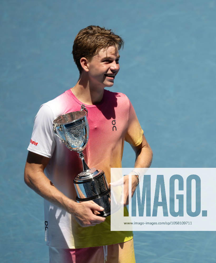 2025 AUSTRALIAN OPEN Junior Boys Final Henry Bernet SUI vs Benjamin Willwerth USA