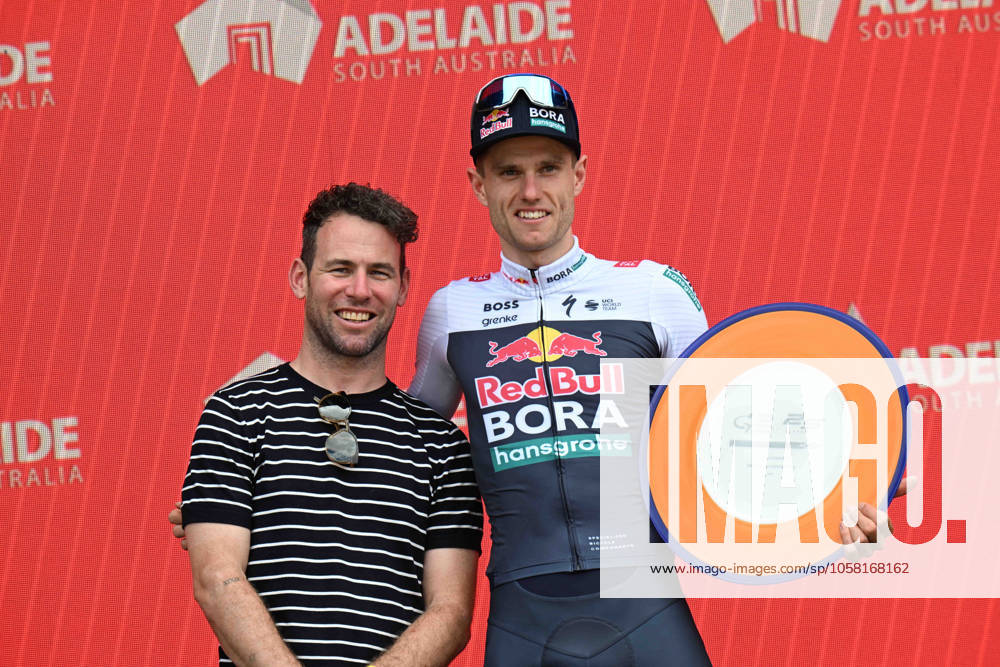Tour Down Under; Tappa 06 Adelaide City Council; 2025, Red Bull - Bora Hansgrohe; Fisher Black, Finn; Cavendish, Mark; Adelaide;