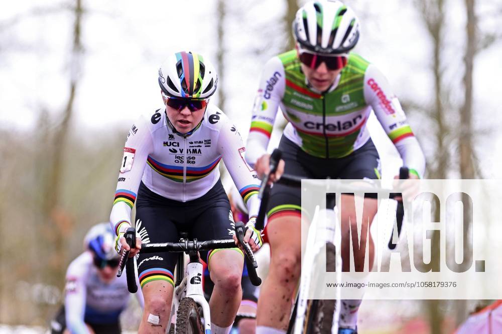 UCI Cyclocross World Cup Hoogerheide 2025 HOOGERHEIDE, THE NETHERLANDS - JANUARY 26 : Van Empel Fem (NED) of Visma Lease A Bike during the 12th and final leg of the UCI Cyclocross World Cup series 2024-2025 in Hoogerheide, The Netherlands, 26 01 2025 Hoogerheide The Netherlands